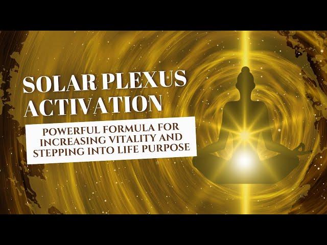 Solar Plexus Energy Healing / Morphic Field with Solfeggio 528hz + Binaural Beats / Meditation Music