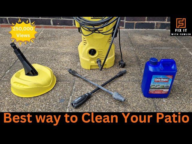 The Best Way To Clean Your Patio: Patio Magic Or A Pressure Washer?