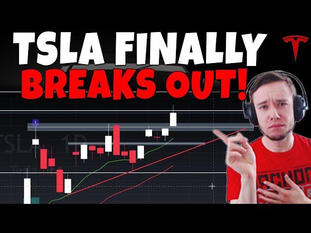 TESLA Stock - TSLA Finally Breaks Out!!