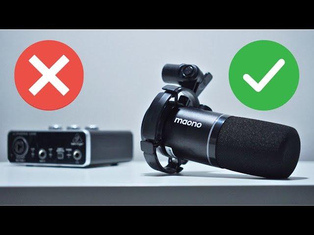 Better than an Audio Interface? - Maono PD200x Unboxing (ft. Fifine K688, Fifine AM8)