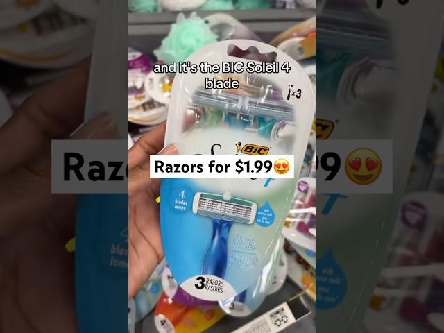 The BEST Razors for $1.99 (for a limited time) #shorts #bicrazors #razors #skincare #bodycare