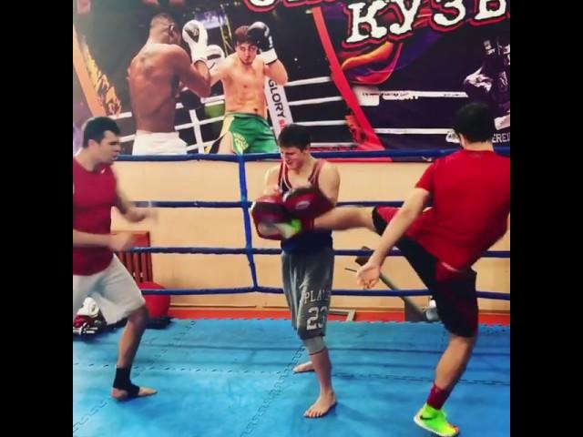 Crazy Kicks with my buddy glory champion Artem Vakhitov  #training #work #тренировка#спо