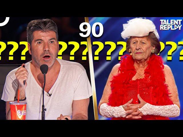 90-Year-Old Burlesque Legend Gets Golden Buzzer! | America’s Got Talent