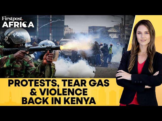 Kenya: Police Fire Tear Gas, Detain Dozens In Anti-Abduction Protest Against Ruto | Firstpost Africa