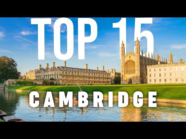 TOP 15 Things To Do In Cambridge  Travel Guide