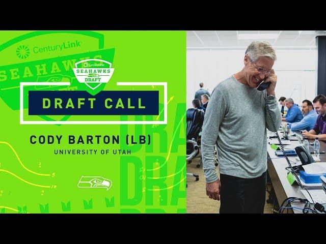 John Schneider & Pete Carroll Call Cody Barton | 2019 NFL Draft