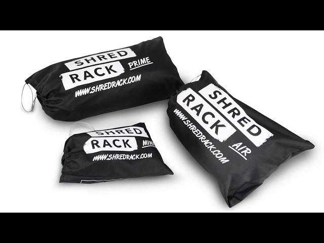 SHRED RACK - the most useful inflatable car roof rack in the world!