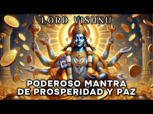 Poderoso MANTRA SWARNA para la PROSPERIDAD y PAZ  | Recibe la Energía de LORD VISHNU 