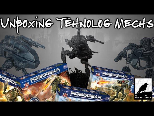 Unboxing review of Technolog Robogear Mechs ( For use in Gamma Wolves)