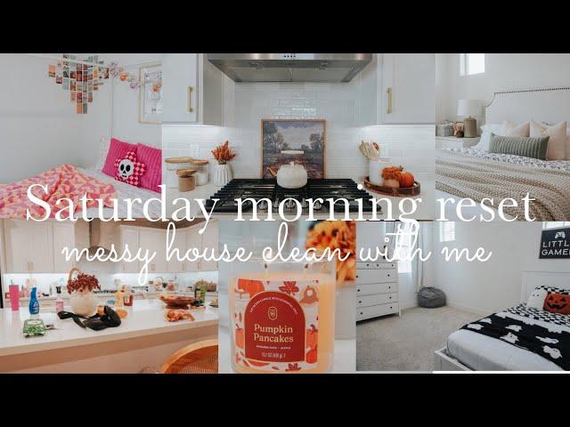  NEW MESSY HOUSE CLEAN WITH ME || HOUSE RESET || CLEANING HOUSE || CLEANING MOTIVATION