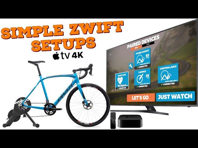 Simple Zwift Setups: Direct Drive Smart Trainer w/ AppleTV HOW-TO