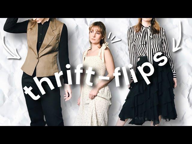 THRIFT FLIPS  finally tackling *the pile* of alterations