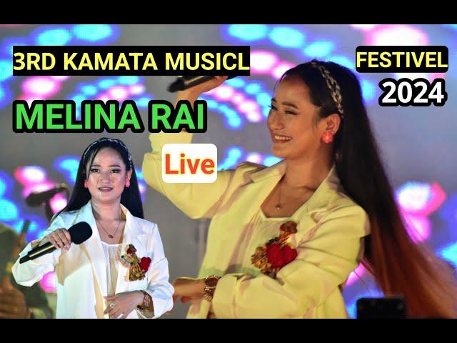 MELINA RAI Live Perform At 3rd Kamata Music Festivel 2024 . Nepali Most Popular Singer