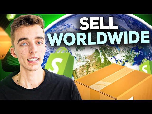 How To Easily Sell Worldwide on Shopify (No Apps!) | Shopify Markets