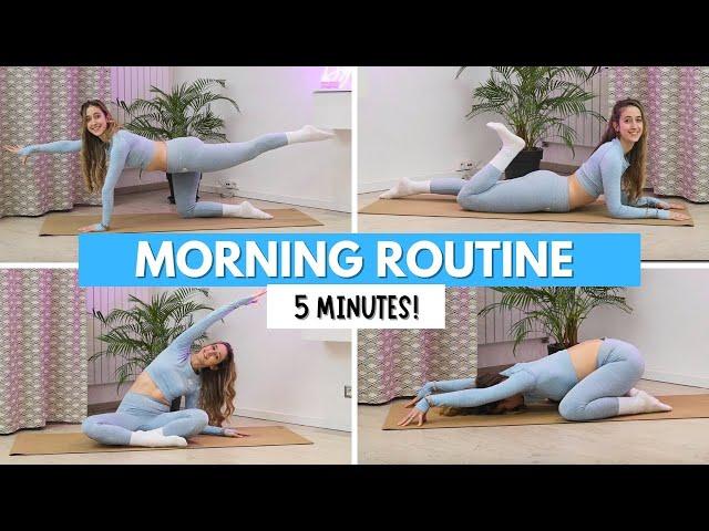 LES MEILLEURS ÉTIREMENTS À FAIRE LE MATIN - 5 MINUTES