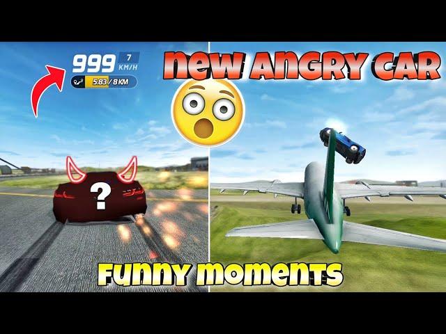 Angry new carskin||Funny moments||New update||Extreme car driving simulator||