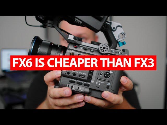 Sony FX6 is cheaper than the FX3 | 12 reasons why