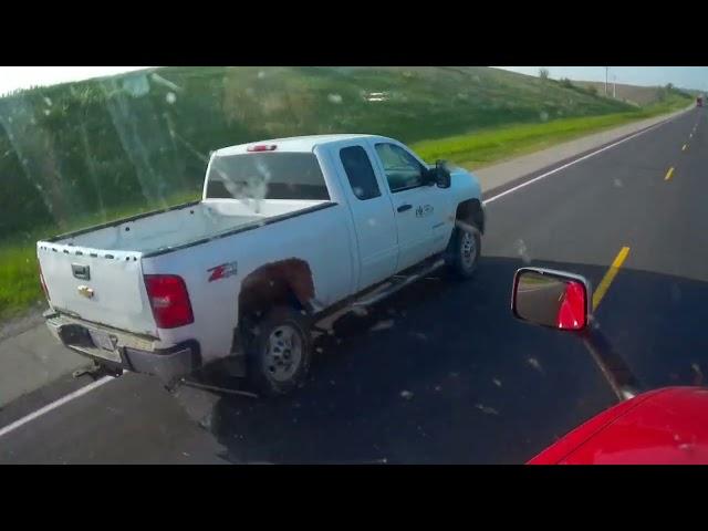 Central Valley AG Agriculture Nebraska Reckless Passing Head On With Tractor Trailer Semi Coming