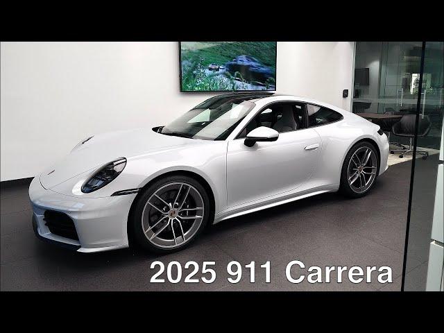 Presenting You The NEW 2025 Porsche 911 Carrera Coupe in Ice Grey