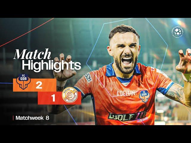 Match Highlights | FC Goa 2-1 Punjab FC | MW 8 | ISL 2024-25