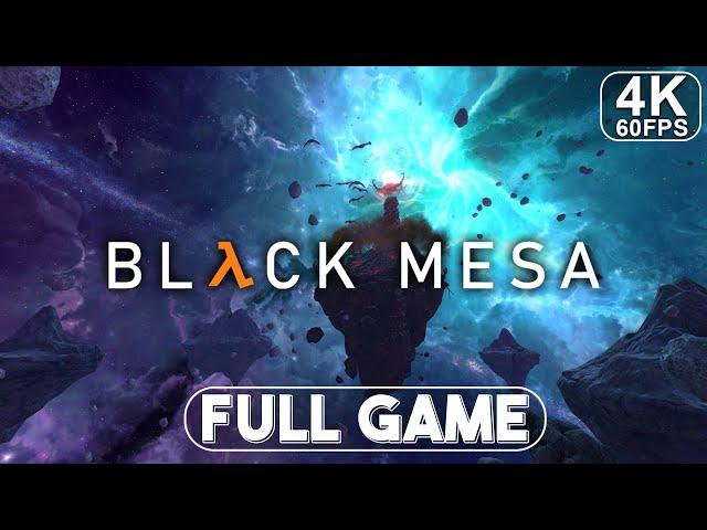 BLACK MESA ️ FULL GAME | 4K Gameplay Walkthrough | ULTRA Graphics