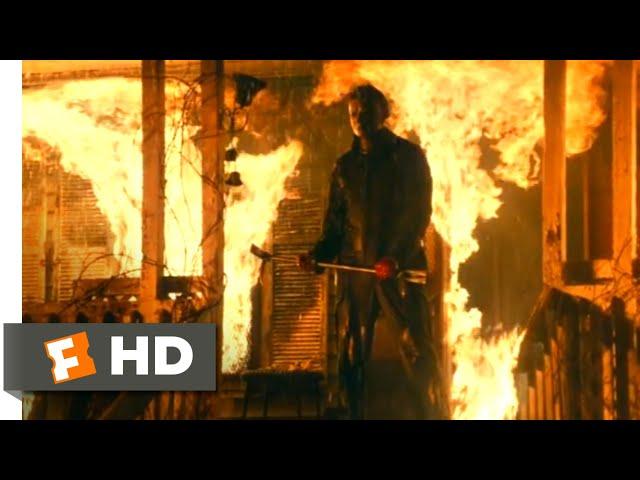 Halloween Kills (2021) - Michael Myers vs. Firefighters Scene (1/10) | Movieclips