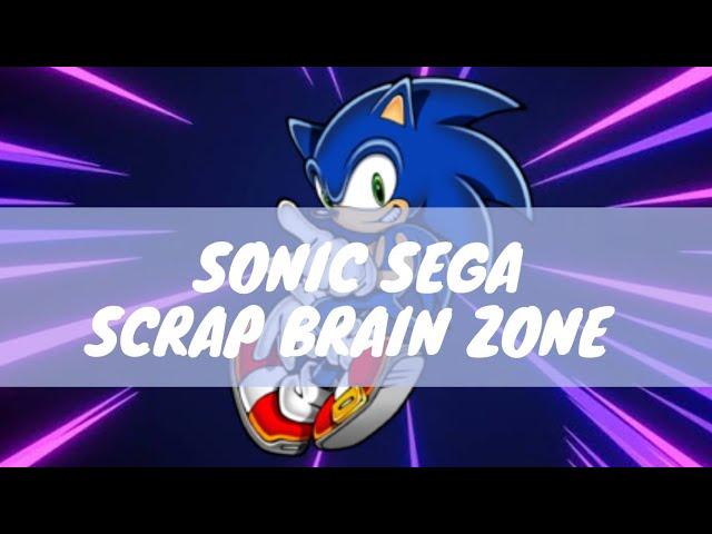 Sonic scrap brain zone - Sega gameplay @anggitgamingseries (game Indonesia)