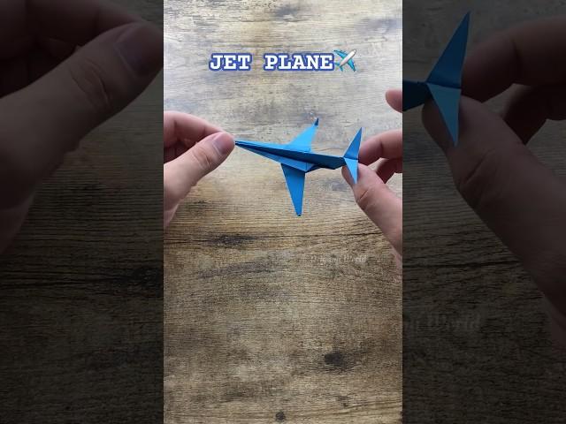HOW TO MAKE PAPER JET PLANE ORIGAMI EASY STEP BY STEP | DIY PLANE ORIGAMI TUTORIAL JET CRAFTS
