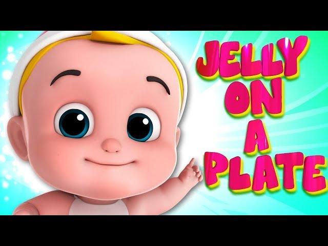 Jelly On A Plate | Junior Squad Nursery Rhymes | Cartoon Videos For Children | Kids Tv