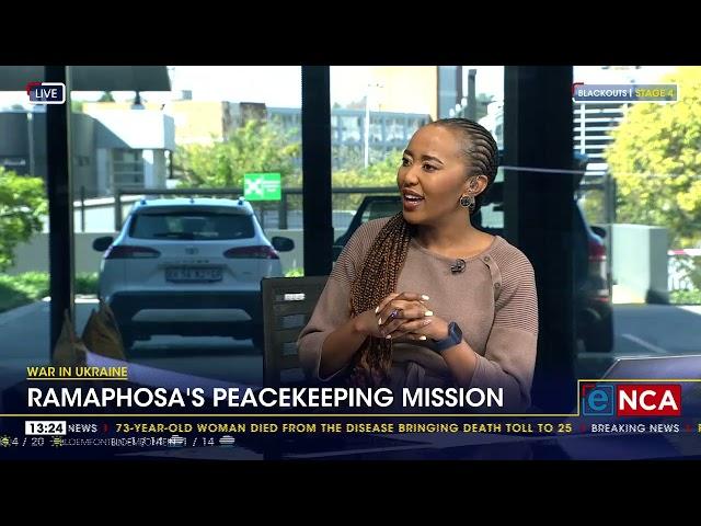 War in Ukraine | Ramaphosa's peacekeeping mission