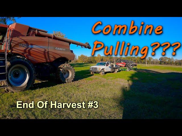 I've Heard Of Tractor Pulling...But Combine Pulling??? End Of Harvest #3 (11/15/24)