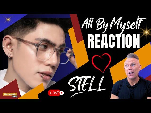 STELL AJERO sings All By Myself LIVE!!!! TheSomaticSingerReacts!!!