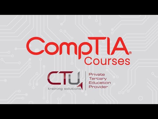 How to become a CompTIA Specialist | CTU Training Solutions