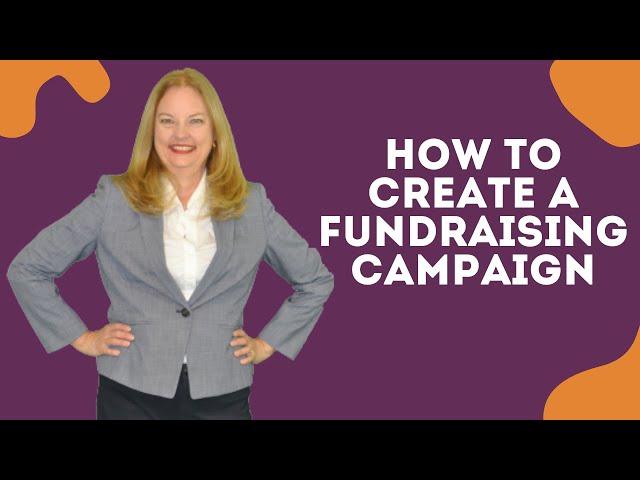 How to create a fundraising campaign