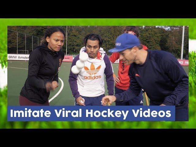 Copying Viral Hockey Tricks - Field Hockey Game | Hockey Heroes TV