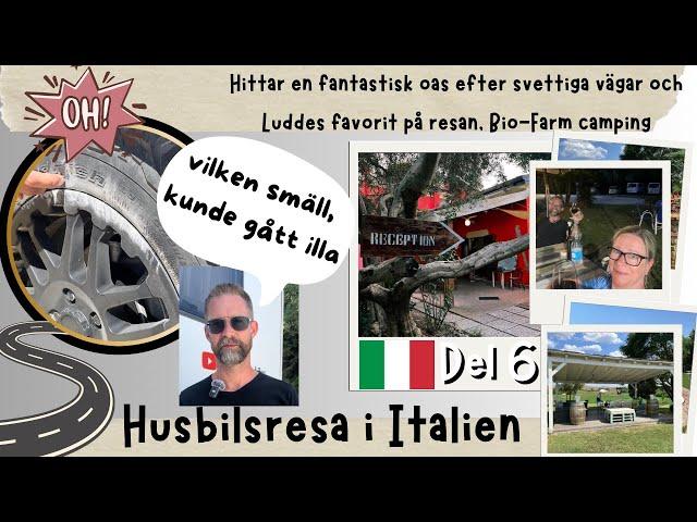 Husbilsresa i Italien  Del 6