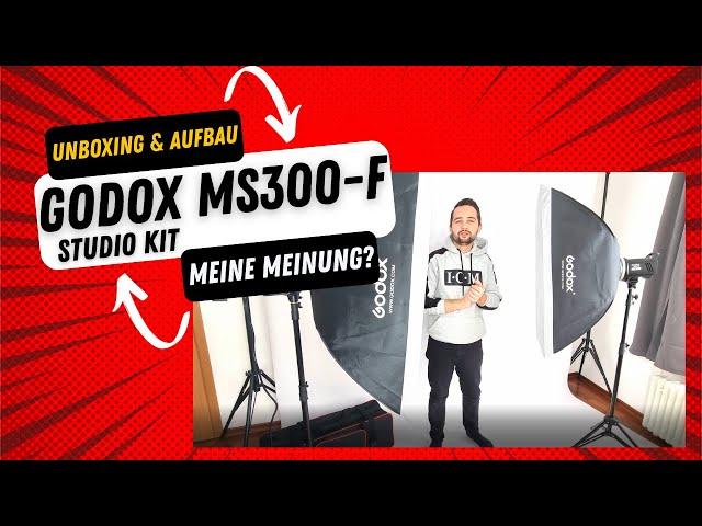 Godox MS300-F Studio-Kit | Unboxing & Aufbau | Fotostudio -  Studioblitze und Dauerlicht