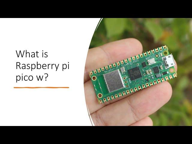 What is raspberry pi pico w? | Raspberry Pi Pico Tutorials