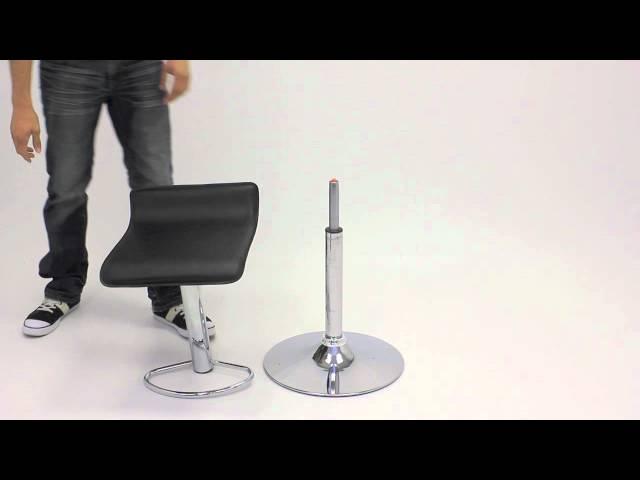 Adjustable Hydraulic Bar Stool - Cap Removal