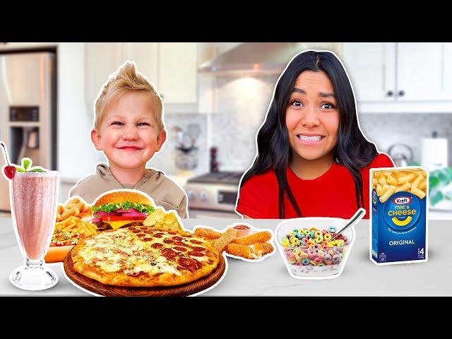 10 Siblings SWAP DIETS for 24HRS!!