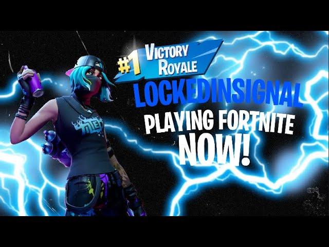 PLAYING RANKED NOW IN FORTNITE! FORTNITE LIVE STREAM