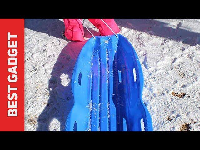 Best Snow Sled 2022 - Slippery Racer Downhill Review