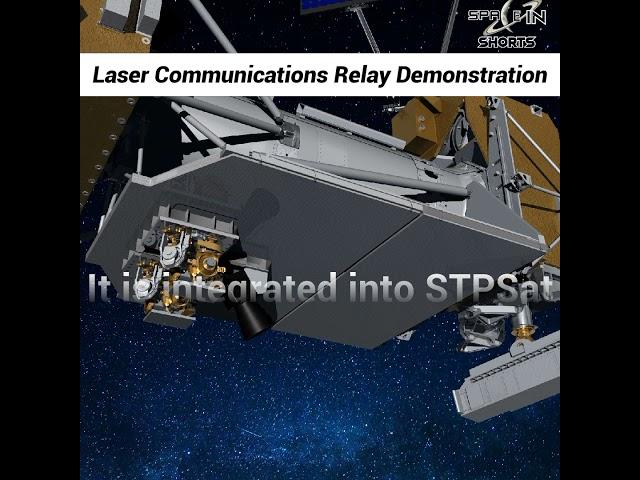 NASA's Laser Communications Relay Demonstration #shorts #nasa #lasercommunication #space #science