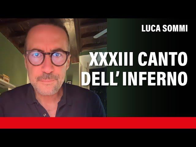 XXXIII Canto dell'inferno