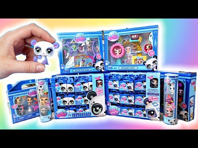 OPENING SO MANY LITTLEST PET SHOPS WITH MY SISTER! with @maplemaystudio