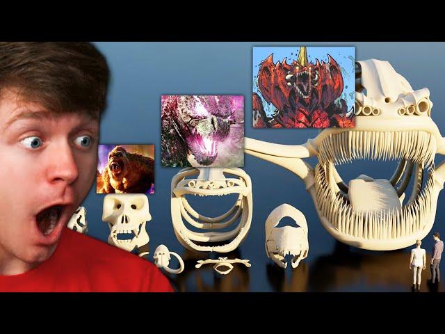 Godzilla Kaiju SKULL the SIZE COMPARISON!
