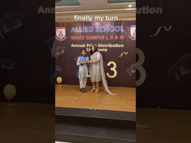 finally I acheive 2nd position l  allied school annual function l  @vlog with sukyna