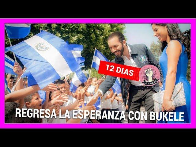 Salvadoreños en Los Angeles sorprenden a Nayib Bukele