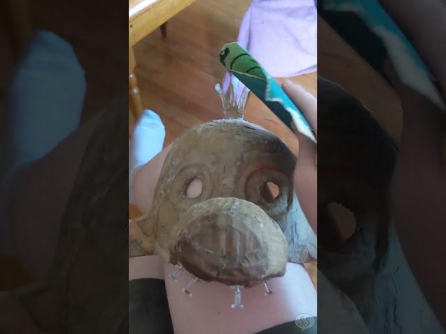 Making a Foxy mask in honor of the movie! #foxy #fnaf #fivenightsatfreddys #fnafmovie