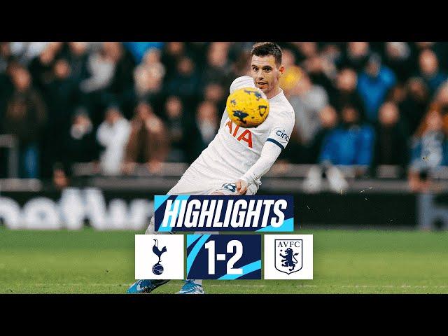 TOTTENHAM HOTSPUR 1-2 ASTON VILLA // PREMIER LEAGUE HIGHLIGHTS